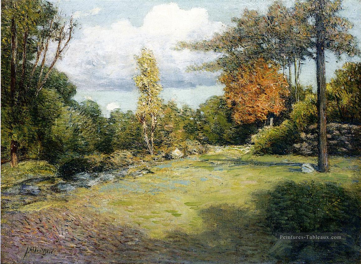 Automne Jours Impressionniste paysage Julian Alden Weir Peintures à l'huile